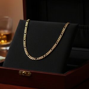 *NEW!* 5MM 20" 14K Italian Figaro Chain
